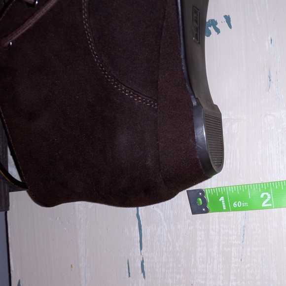 BROWN AEROSOLES BOOTIES - Picture 10 of 13